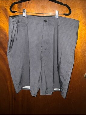 Ocean Current Men's Gray Flat-Front Shorts